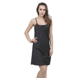2016 New Solid Satin Chiffon Women Nightgowns Sleepshirt Summer Nightdress Chemises Nightshirt Sleepwear Sexy Nightwear Slips