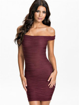 2016 New Sexy Women Dresses New Women Vestidos Off Shoulder Bodycon Bandage Dress Ruched Celeb Summer Dress Mini Club Sexy Dress