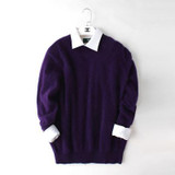 2016 New real mink cashmere sweater men pure 100% cashmere sweater pullovers men free shipping Wholesale price S275