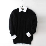 2016 New real mink cashmere sweater men pure 100% cashmere sweater pullovers men free shipping Wholesale price S275
