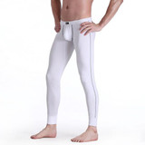 2016 New Men's Soft Long Johns Pants Warm Thermal Underwear Low Rise Underpants M L XL