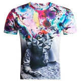 2016 new men's t-shirt skull printing summer 3D t shirt men/women fashion Tops & Tees casual t-shirts tee shirt