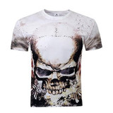 2016 new men's t-shirt skull printing summer 3D t shirt men/women fashion Tops & Tees casual t-shirts tee shirt