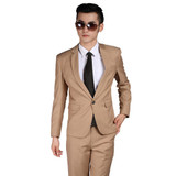 2016 New Men Suits (Jacket+Pants+Tie) Custom Slim Fit Tuxedo Brand Fashion Bridegroon Business Formal Wedding Suit Casual Blazer 2016 New Men Suits (Jacket+Pants+Tie) Custom Slim Fit Tuxedo Brand Fashion Bridegroon Business Formal Wedding Suit Casual Blazer
