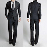 2016 New Men Suits (Jacket+Pants+Tie) Custom Slim Fit Tuxedo Brand Fashion Bridegroon Business Formal Wedding Suit Casual Blazer 2016 New Men Suits (Jacket+Pants+Tie) Custom Slim Fit Tuxedo Brand Fashion Bridegroon Business Formal Wedding Suit Casual Blazer