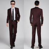 2016 New Men Suits (Jacket+Pants+Tie) Custom Slim Fit Tuxedo Brand Fashion Bridegroon Business Formal Wedding Suit Casual Blazer 2016 New Men Suits (Jacket+Pants+Tie) Custom Slim Fit Tuxedo Brand Fashion Bridegroon Business Formal Wedding Suit Casual Blazer