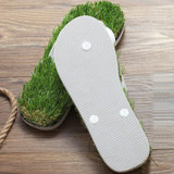 2016 New Lovers Imitation Grass Men Flip Flops For Men Summer Beach Flip Flops Flat Shoe Out Sandals Slipper Sandalias Mujer
