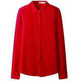 2016 New Long-sleeve Shirt 5 Solid Women Blouses Button Color Female Chiffon blouse Women's Slim Clothing blusas feminina