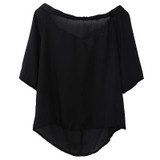 2017 Summer Style Women Off Shoulder T Shirt Women Tops Loose Cotton Half Sleeve T-shirt Female T Shirts