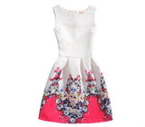 2017 Summer Style Sleeveless Mother&kids Dress Girl Dress Printed Kids Dresses Girls Clothes Party Princess Dress White Nina 2017 Summer Style Sleeveless Mother&kids Dress Girl Dress Printed Kids Dresses Girls Clothes Party Princess Dress White Nina