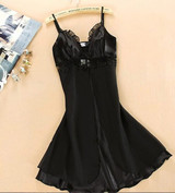 2017 Summer Style Nightgown Sleeepwear  Rayon Bathrobe Womens Kimono Satin Long Silk Robe Sexy Lingerie Hot