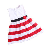 2017 summer style girls dress baby girl dresses sleeveless striped 1-5 year girl baby birthday dress infant clothes kid clothing 2017 summer style girls dress baby girl dresses sleeveless striped 1-5 year girl baby birthday dress infant clothes kid clothing