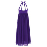 2017 Summer Style Girls Chiffon Flower Girl Tulle Dress Kid Pageant Party Ball Gown Prom Princess Formal Occassion Floral Dress
