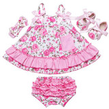 2017 Summer Style Baby Swing Top Baby Girls Clothing Set Infant Flower Ruffle Outfits Bloomer Headband Newborn Girl Clothes Sets 2017 Summer Style Baby Swing Top Baby Girls Clothing Set Infant Flower Ruffle Outfits Bloomer Headband Newborn Girl Clothes Sets