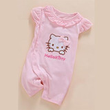 2017 Summer Style Baby Rompers Girls Clothes Cotton Cute Romper Newborn Jumpsuits Ropa Bebes Boy Clothing Character Short