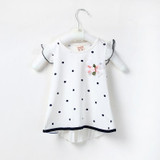 2017 Summer Style Baby Girl Dress Baby Bow Polka-dot Dress Infant Princess Dress Baby Girl Clothes Newborn Baby Jurk 2017 Summer Style Baby Girl Dress Baby Bow Polka-dot Dress Infant Princess Dress Baby Girl Clothes Newborn Baby Jurk