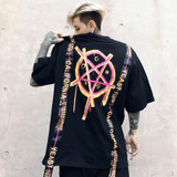2017 Summer Streetwear Hip Hop Tshirts Men Clothes Women Print Cotton Hip Hop T Shirt Us Size S -XL