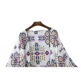 2017 summer shirt style new tops women blouses printed shirts casual camisas femininas blusas vintage kimono cardigan