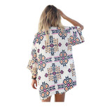 2017 summer shirt style new tops women blouses printed shirts casual camisas femininas blusas vintage kimono cardigan