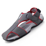 2017 Summer Sandals Men Closed Toe Fashion Beach Men Sandals Flexional Suede Leather Men Shoes Summer Beach Shoes XMH0023