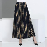 2017 summer runway casual harem flare high waist loose floral Wide leg pants women clothing print Vintage trousers plus size