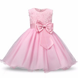 2017 Summer Princess Flower Girl Dress Birthday Party Dresses For Girls teenagers dress Children's Costume Prom Designs