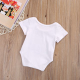 2017 Summer Newborn Baby Boy Romper Short Sleeve Gaming Buddy Cotton Rompers Toddler Kids Jumpsuit Outfits Sunsuit 0-18M