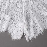 2017 Summer New Women Sexy White Lace Shorts Ladies Elastic Waist Boho Crochet Hollow Out Beachwear Casual Loose Hot Shorts