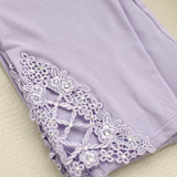 2017 Summer New Women Hollow Leggins Slim Cotton Jeggings Triangle Stretch CasualPants Sexy Colorful Mid-Calf Leggin