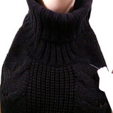 2017 Summer New Turtleneck Sleeveless Long Virgin Killer Japanese Knitted Sexy Backless Women Sweaters Pullovers Size L