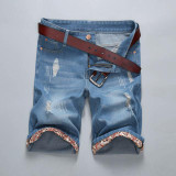 2017 summer new style men's short jeans casual trousers cotton Shorts Thin Denim Jeans Short for Men Jean Shorts