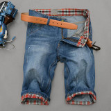2017 summer new style men's short jeans casual trousers cotton Shorts Thin Denim Jeans Short for Men Jean Shorts