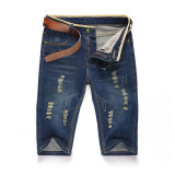 2017 summer new style men's short jeans casual trousers cotton Shorts Thin Denim Jeans Short for Men Jean Shorts