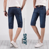 2017 summer new style men's short jeans casual trousers cotton Shorts Thin Denim Jeans Short for Men Jean Shorts
