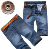 2017 summer new style men's short jeans casual trousers cotton Shorts Thin Denim Jeans Short for Men Jean Shorts