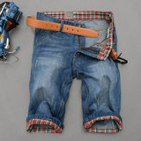 2017 summer new style men's short jeans casual trousers cotton Shorts Thin Denim Jeans Short for Men Jean Shorts