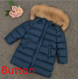 2017 Winter Coat Boys clothing 2-10 years old Down Jacket For Girls clothes Children clothing Outerwear Winter Jackets Coats