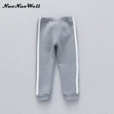 2017 Winter Baby Boys Girls Trousers in Winter Pants Thickening Sports Pants Cotton for Baby Girls Kids Elastic Winter Trouser