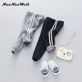 2017 Winter Baby Boys Girls Trousers in Winter Pants Thickening Sports Pants Cotton for Baby Girls Kids Elastic Winter Trouser