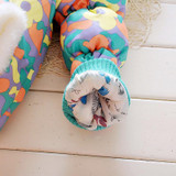 2017 Winter Baby Boys Girls Snow Wear Coat Cute Rabbit Baby Jacket Thick Cotton-Padded Baby Girl Outerwear 0~3 Y