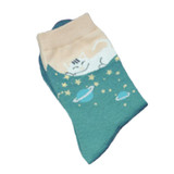 2017 Winter Autumn Women In Tube Sock Japanese Style Cat Cotton Socks 5 Colors Novelty Socks