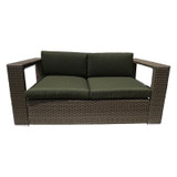 2017 Wicker Garden Sofa Poly Rattan Mid Century Outdoor Furniture