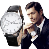 2017 Watch Women Men Retro Design Attractive Dial PU Leather Band Analog Alloy Quartz Wrist Watch relogios feminino saat erkekle