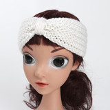 2017 warm knit crochet knot turban headband hair head bands wrap accessories for children girls kids hair ornaments headdress