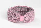 2017 warm knit crochet knot turban headband hair head bands wrap accessories for children girls kids hair ornaments headdress