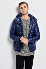 2016 New autumn winter ultra thin duck down men jacket plus size XXXL hooded jacket for men fashion casual mens Outerwear coat