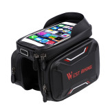 Bicycle Waterproof Screen Touch Top Tube Phone Holder Bag Bicycle Waterproof Screen Touch Top Tube Phone Holder Bag