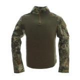 2016 New Autumn Winter Soldier T-shirts Army Combat Tactical T Shirt Military Men Long Sleeve T-Shirts Clothes WHFE-022
