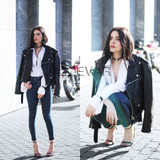 2016 New Autumn Fashion Street Women's Short Washed PU Leather Jacket Zipper Bright Colors New Ladies Basic Jackets Good Quality