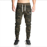 2016 NEW AS Gyms pants Men's gasp workout bodybuilding clothing casual camouflage sweatpants joggers pants skinny trousers